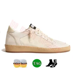 Italien varumärke gyllene bollstjärna designer skor sneakers rosa stil för stjärna sneaker lyxiga Deluxe Shoes Classic Goosess Doold Dirty Shoe Designer Mens Casual Shoes 3546