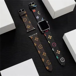 Fashion Top Designer Watchband Straps for Apple Watch Band 38 40 41 42 44 45 49 mm Luxury Designs Leather watchbands iwatch 9 8 Ultra 7 6 4 5 SE bands