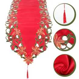 Minimalistische Heimdekoration, Weihnachts-Tischläufer, Ornament, Party-Tischdecke, Hochzeit, Weihnachten, schöne Dekoration, Abendessen 240112