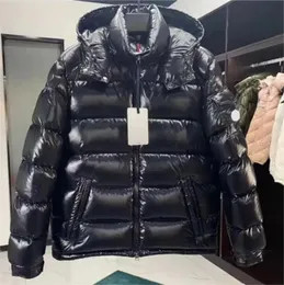 Winter Down Jacket Top Quality Men 더보기 재킷 후드 두꺼운 코트 남성 남성 여성 커플 Parka Winters 코트 NFC 스캔 Y2