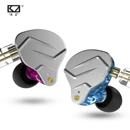 Słuchawki KZ ZSN Pro 1BA+1DD Technologia hybrydowa HiFi Bass Earbud Metal w słuchawkach Bluetooth Sport House Słuchawki