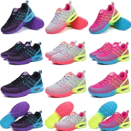 scarpe da corsa firmate Uomo Scarpe da ginnastica Donna Scarpe da ginnastica sportive Scarpe basse Nero Viola Rosa Rosso Grigio rosa taglia 35-42