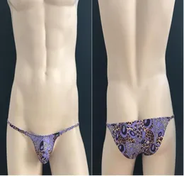 Léopard pochette sous-vêtements pour hommes tongs Sexy Bikini Gstrings mode caleçons mâle Tback élastique hommes Shorts S9231120189