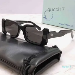 Fashion W Gunglasses Designer 2022SS الرسمي الأحدث مربع كلاسيكي الموضة OW40006 لوحة بولي كربونات الإطار من الرجال والنساء نظارات wi gd0o tz qv0a