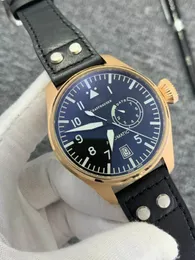 5A LWC Watch Big Pilot Skórzany pasek Automatyczny ruch z dyskontowym ruchem dla mężczyzn dla mężczyzn