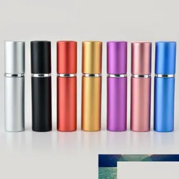 Packing Bottles Wholesale 300Pcs/Lot 5Ml 10Ml Empty Travel Metal Aluminum Spray Portable Per Bottle Refillable Cosmetic Atomizer Conta Dhhju