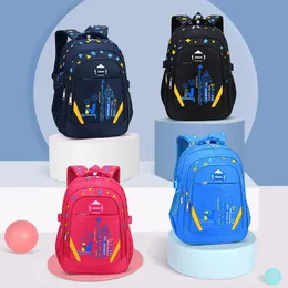 Väskor multicolors ryggsäck ryggsäck för pojkar flickor skolmaterial ortopedisk ryggsäck barn i primära barn vattentät bokpåse