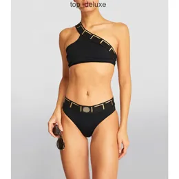 2023 sexy conjuntos de biquíni para mulheres bandagem maiô colheita topo banho tanga maiô alta corte beachwear impressão sólida novo banhista''gg''E5Y2