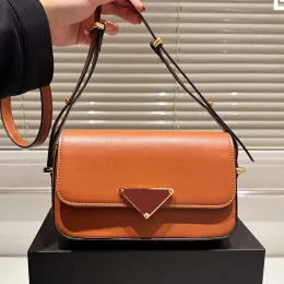 Läder axelväska designer crossbody väska handväska kvinnor handväska plånbok