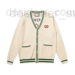 Maglioni da uomo firmati 2023 Uomo Donna Jacquard stile lettera girocollo a maniche lunghe moda allentato casual maglione lavorato a maglia ananas QQQO 9N0Z