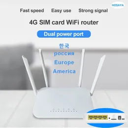 LC117 LTE CPE 4G ROUTER 300M CAT4 32 Użytkownicy WiFi RJ45 WAN LAN Wireless Modem SIM 240113