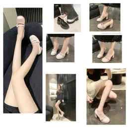 Дизайнерская обувь Женская классическая модель для платья Мокасины из коровьей кожи с пряжкой на шнуровке Высочайшее качество на массивном каблуке Последняя платформа на толстой подошве 15 плат.