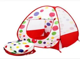 Children Kids Play Tents Outdoor Garden Folding Portable Toy Tent Indoor&Outdoor Up Multicolor Independent House3696807