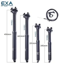 KS Exa Form 900i ارتفاع قابلة للتعديل قطرة Seatpost Post Bike Mtb التوجيه الداخلي 309 316 395mm مقعد بعيد 240113