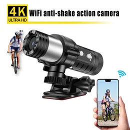 Камеры 4K с защитой от сотрясений, экшн-камера, управление через приложение, водонепроницаемая камера для велосипеда, мотоциклетного шлема, спортивная DV, беспроводная Wi-Fi видеорегистратор, видеорегистратор