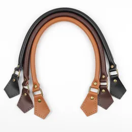 1 Pair 40cm 50cm 60cm Genuine Leather Bag Handles Strap Replacement for Handbags Straps Women Bags DIY Accessories KZ0002 240113