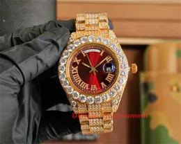 Diamond inlaid men's watches automatic mechanical women's watch 126334 228238 week calendar watch stainless steel waterproof full sky star Wristwatches