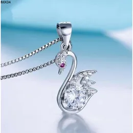 Halsband Pendant Fantasy Swan European och American Retro Necklace Fashion Korean ClaVicle Chai 5pd6