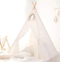 Tenda da 1,35 m per casa da gioco per bambini Wigwam per bambini Tende portatili per bambini Tipi Teepee Tepee Infantil Tenda per bambini Ragazza Sala giochi 240113