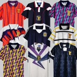 1978 1986 1982 Final Scotland Retro Soccer Jersey McCoist Gallacher Lambert Classic Vintage Leisure Football Shirt 1988 89 90 91 92 93 94 95 96 97 98 99