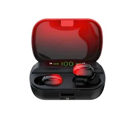 Cell Phone Earphones Wireless Bluetooth headset V51 USBC charging box IP7 waterproof noise reduction LED power display touch 569774815970