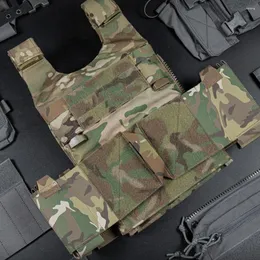 Охотничьи куртки 119, низкопрофильный модульный тактический жилет Molle, камуфляжный для боевого военного снаряжения