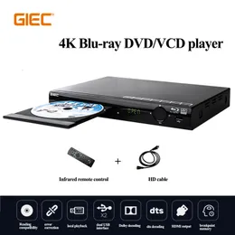 GIEC BDP-G2805 Blu-ray-плеер 1080P HD DVD-плеер CD-плеер портативный мультимедийный цифровой DVD-телевизор Поддержка CD SVCD VCD MP3 240113