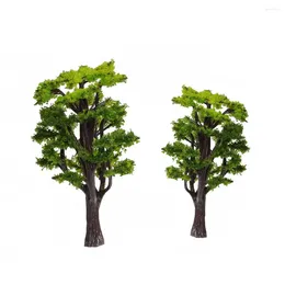 Statuette decorative in miniatura albero antico pianta scenario paesaggio ornamento modello layout ferrovia parco simulazione decorazione scena 8 cm