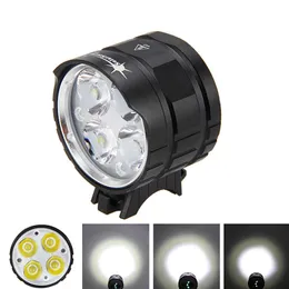 Luzes SolarStorm 8000LM 4x T6 LED Cabeça Tocha Frente Bicicleta Ciclismo Luz Lâmpada Lanterna Tocha