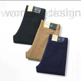 Designer Men's Pants Luxury Brand Five Bag High Elastic Matte Bottom High-End Handsome Men's Casual Pants Straight Tube Loose TJM9