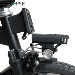 Luzes TWTOPSE Smart Bike Light com suporte para Brompton Dobrável Bicicleta Cabeça Front Light Lâmpada LED USB 3SIXTY 412 P8 V Freio 1500MAH