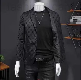 Designer jaquetas masculinas primavera outono nova chama moda magro casual blazer marca masculino terno jaqueta outerwear masculino k0co