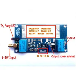 Talkie Radio RF Power Amplifier Board Transceiver Umwandlung max 70W für RA30H4047M RA60H4047M Ham VHF Walkietalkie