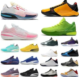 Mamba Men Basketball Shoes Air Zoom GT Protro Prelude Mambacita Grinch Think Pink 5 Petcit Bruce Lee Del Sol Big Stage Lakers Outdoor Sports Trainer Sneakers