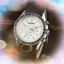 Роскошные мужские автоматические часы с датой, 42 мм, резиновый нейлоновый тканевый ремешок, светящийся спортивный секундомер, кварцевый аккумулятор, супер яркие сапфировые водонепроницаемые часы, подарки montre de luxe
