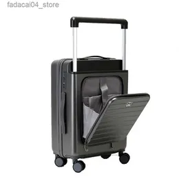 Suitcases Travel Suitcase Nowe damskie pudełko na pręt Pull Treda Bagaż wózka Torba Bagażu Mężczyzny 24 Pole kombinacji 20 Polej na pokład Suitcas Q240115