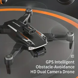 Drone per evitare ostacoli di grandi dimensioni, GPS con doppia fotocamera HD, ritorno al decollo con un solo tasto, controllo APP, ritorno automatico, commutazione alta/bassa velocità, modalità senza testa, volo in orbita