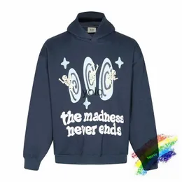 Мужские толстовки с капюшоном с принтом BROKEN PLANET The Madness Never Ends Hoodie для мужчин и женщин, повседневные пуловеры высокого качества Hoodedyolq