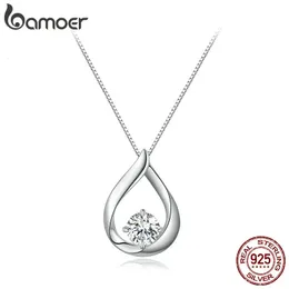 1ct waterdrop colar laboratório diamante 925 prata esterlina corrente colar para mulheres casamento presente do dia dos namorados 240115