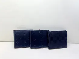 Tasarımcılar Paris Kabartma Ekose çiçek kartı tutucu üst düzey erkek cüzdan kredi kartı tutucu çanta kadınlar cüzdanlar fatura cüzdan çantası crossbody çanta