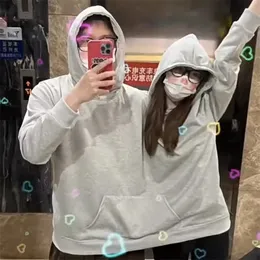 Intimate Two Person Hoodie Cozy Couples Sweatshirt Jumper for