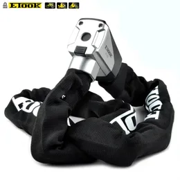 Fechaduras Etook Bloqueio de bicicleta Mtb Road Bike Heavy Duty Safety Antitheft Chain Lock para motocicleta Scooter com aço endurecido especial