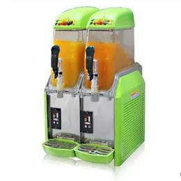 3 tankar Ice Slush Machine Electric Snow Melting Machine Commercial Frozen Drink Slushy Machine