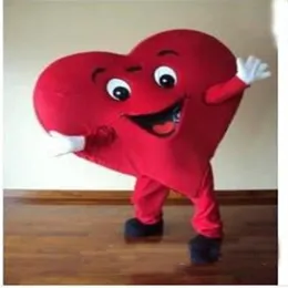 2018 High quality Adult Size Red Heart Mascot Costume Fancy Heart Mascot Costume 309W