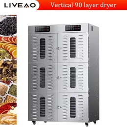Desidratador comercial digital de alimentos, forno de secagem de frutas, máquina comercial de secagem de vegetais, máquina de desidratação de frutas