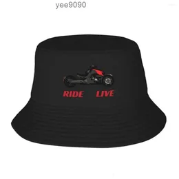 AMIRI Вы AM Berets Can- Ryker Red - Ride to Live Bucket Hat Sun Golf Fishing Caps Cap Homens Mulheres amirlies amiiri ami ZHAV