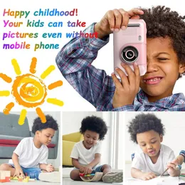 Zubehör 2,4-Zoll-IPS-Farbbildschirm Kinder Kinderkamera 40 MP 1080p Videorecorder 180 Grad Drehung Digitale Fotokamera Geburtstagsgeschenk