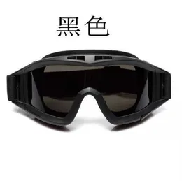 Taktiska glasögon Single Desert Locust Army Fan Goggles CS Impact Resistant Sports Universal Bulletproof Glasses