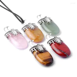 Charms Natural SemiPrecious Stone Moon Sun Shape Pendant Jewelry Making Diy Necklace Accessories Gift Sailor 44x20mm