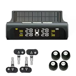 Parts Smart TPMS Car Tire Pressure Monitoring System Solar Power Digital LCD Display Auto Security Alarm Systems